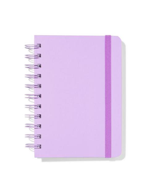 HEMA Notitieboek A6 gelinieerd lila, Diversen, Agenda's, Nieuw, Verzenden