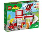 Lego Duplo 10970 Brandweerkazerne &amp; Helikopter, Nieuw, Ophalen of Verzenden