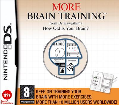 More Brain Training from Dr Kawashima - How Old Is Your, Spelcomputers en Games, Games | Nintendo DS, Zo goed als nieuw, Ophalen of Verzenden