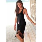 Beachtime Lang shirt met franjes, blousejurk, strandjurk, Verzenden, Nieuw