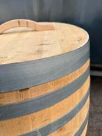Eiken wijnvat 400L - Dompelbad - Ijsbad - Met trapje + zitje, Met kraantje, 150 liter of meer, Ophalen of Verzenden, Zo goed als nieuw