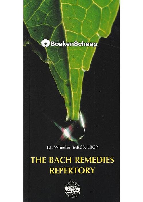 The Bach Remedies Repertory F.J. Wheeler, Boeken, Esoterie en Spiritualiteit, Verzenden