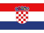 Vlag Kroatie, Nieuw, Zeilboot of Motorboot, Ophalen of Verzenden
