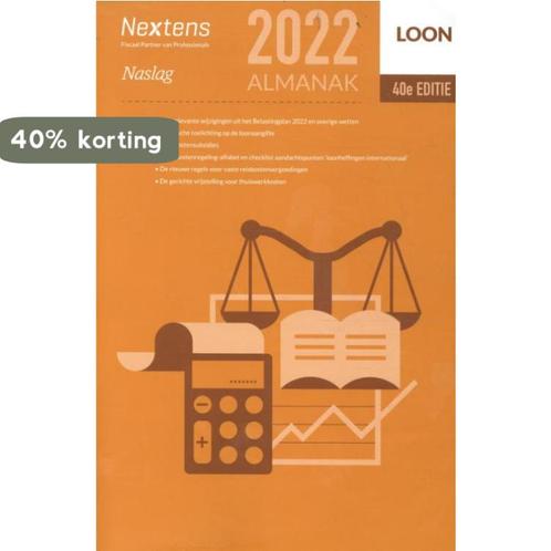 Nextens Loon Almanak / 2022 9789035200081 Leon Lubbers, Boeken, Overige Boeken, Gelezen, Verzenden