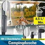 KESSER® Campingdouche met accu dompelpomp handdouche 2 x 220, Verzenden, Nieuw