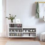 vidaXL Schoenenkast 102x36x60 cm bewerkt hout wit, Verzenden, Nieuw
