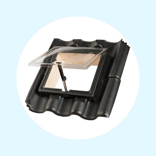 Ubbink PE Dakraam 6 pans Opnieuw Verbeterde Holle 380x340, Doe-het-zelf en Verbouw, Glas en Ramen, Nieuw, Verzenden