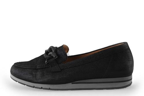 Gabor Instappers in maat 41 Blauw | 10% extra korting, Kleding | Dames, Schoenen, Blauw, Gedragen, Instappers, Verzenden