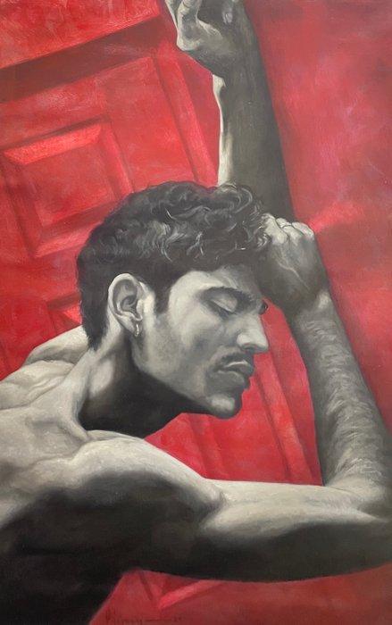 Cristian Mesa Velazquez (XX-XXI) - Umbral de Fuego, Antiek en Kunst, Kunst | Designobjecten