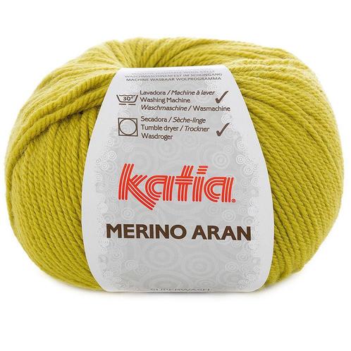 Katia Merino Aran - 87 pistachegroen - Merinogaren, Hobby en Vrije tijd, Breien en Haken, Ophalen of Verzenden