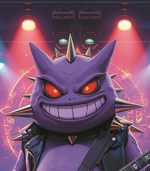 Collectibles & Co. - STARS! - “Gengar The Metal Star” by, Spelcomputers en Games, Spelcomputers | Overige Accessoires