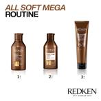 Redken All Soft Mega Curls Luxe Set - 300ml+300ml+150ml, Ophalen of Verzenden, Nieuw, Overige typen