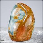 Natuurlijk zeer artistiek veelkleurig jaspis Vrije vorm-, Verzamelen, Mineralen en Fossielen