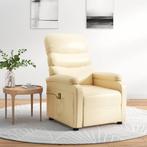 vidaXL Massagestoel kunstleer crèmekleurig, Verzenden, Nieuw