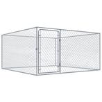 Hondenkennel | Buitenhok  | Hondenhok | 200x200x100cm Staal, Dieren en Toebehoren, Hondenhokken, Nieuw, Hondenkennel, 110 cm of meer