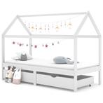 vidaXL Kinderbedframe met lades massief grenenhout 90x200 cm, Verzenden, Nieuw