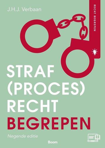 Boek Recht begrepen - Straf(proces)recht begrepen 9789462120 beschikbaar voor biedingen