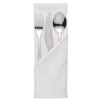 Servetten - Klimopblad - Wit - 51 x 51 cm - 10 stuks - HB557, Verzenden