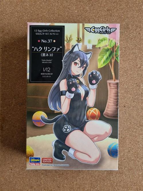 Hasegawa 52354 Haku Rinpha (Black Cat) 1:12, Hobby en Vrije tijd, Modelbouw | Figuren en Diorama's, Verzenden