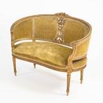 Sofa - Hout, Fluweel - LUIGI XVI stijl