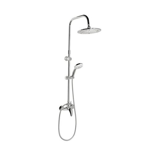 Regendouche Opbouwset Sapho Kasiopea Chroom (incl., Doe-het-zelf en Verbouw, Sanitair, Kraan, Nieuw, Chroom, Ophalen of Verzenden