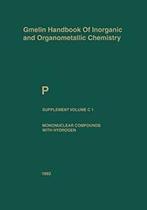 P Phosphorus : Mononuclear Compounds with Hydrogen.by, Ulrich W. Gerwarth, Reinhard Haubold, Werner Behrendt, Joern V. Jouanne