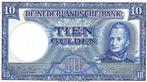 Bankbiljet 10 gulden 1949 Willem I Molen Prachtig, Verzenden