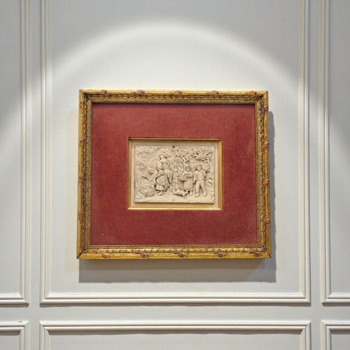 Religieuze en spirituele objecten - Calcite, Hout, Fluweel -, Antiek en Kunst, Curiosa en Brocante