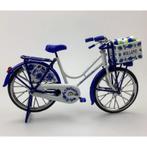 Miniatuur fiets delftsblauw 23 x 13 cm, Kleding | Heren, Nieuw, Verzenden