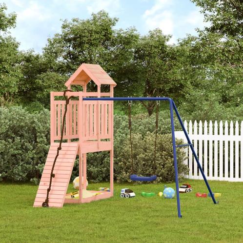 vidaXL Speelhuis massief douglashout, Kinderen en Baby's, Speelgoed | Buiten | Speeltoestellen, Nieuw, Verzenden