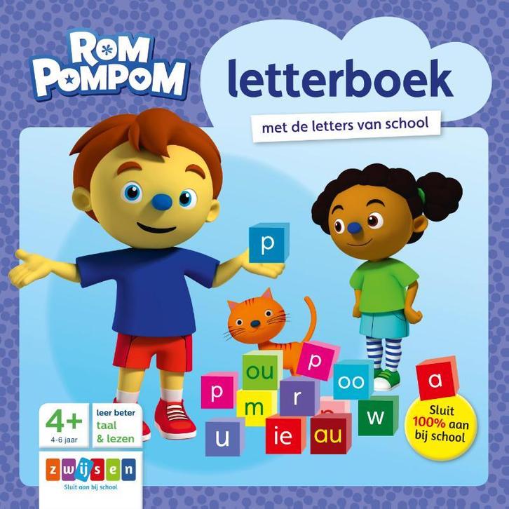 Letterboek / Rompompom 9789048732616, Boeken, Kinderboeken | Baby's en Peuters, Gelezen, Verzenden