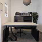 FlexFrame elektrisch zit/sta bureau, met zijwangen, 120x80cm, Overige plaatsen, Ophalen of Verzenden, Nieuw in verpakking, Bureau