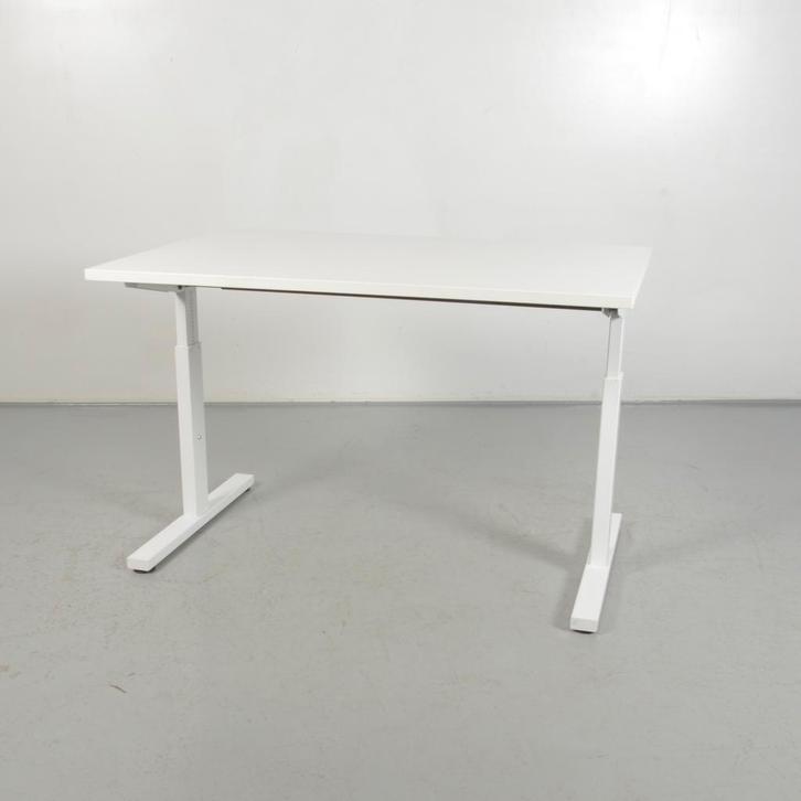 Bureau Solidesk - Wit blad -, Huis en Inrichting, Bureaus, Ophalen of Verzenden