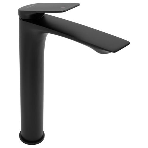 REA Hoge zwarte wastafelkraan met modern design (Kranen), Doe-het-zelf en Verbouw, Sanitair, Nieuw, Ophalen of Verzenden