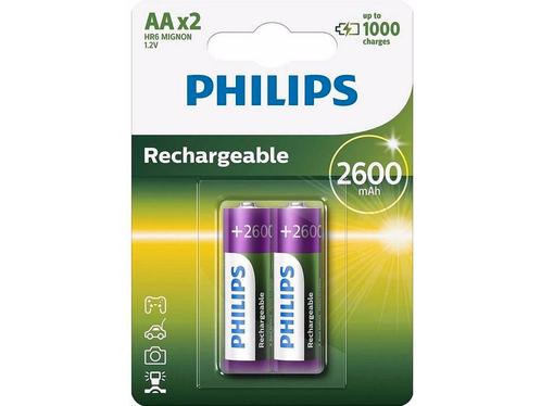 Philips AA Oplaadbare Batterijen - 16 Stuks, Huis en Inrichting, Woonaccessoires | Overige, Nieuw, Verzenden