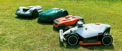 Robotmaaier zonder grensdraad - Luba 2 AWD en Sunseeker, Tuin en Terras, Robotmaaiers, Meer dan 25 cm, Met regensensor, Bestuurbaar via app