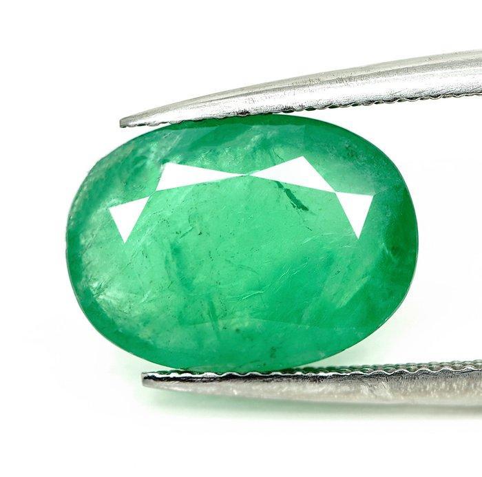 Zonder Minimumprijs - 1 pcs Groen Smaragd - 4.69 ct -, Sieraden, Tassen en Uiterlijk, Edelstenen