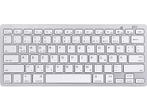 Isy -   Bluetooth Keyboard Whi/sil, Verzenden, Nieuw, Draadloos, Qwerty