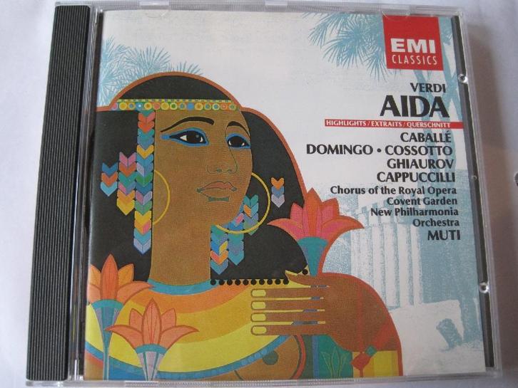 cd - - Verdi - Aida - Emi Classics, Cd's en Dvd's, Cd's | Overige Cd's, Zo goed als nieuw, Verzenden