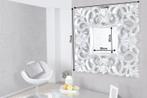 Elegante wandspiegel VENICE 75x75cm zilver antiek barokstijl, Huis en Inrichting, Woonaccessoires | Spiegels, Ophalen of Verzenden