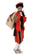 Luxe Piet Kostuum Rood XL-XXL + Gratis Pietenschmink Pak Pie, Kerstmis of Sinterklaas, Ophalen of Verzenden, Kleding, Maat 56/58 (XL)