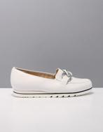 Hassia 301549 mocassins dames wit  0600 milk leer 39,5 (6+), Hassia, Verzenden, Nieuw