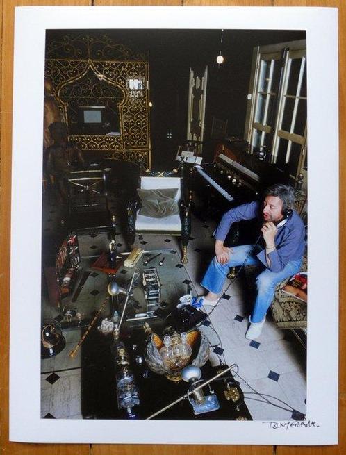 Tony Frank - Serge Gainsbourg, rue de Verneuil, Antiek en Kunst, Kunst | Schilderijen | Modern