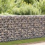 vidaXL Gabion mand 200x30x100 cm gegalvaniseerd staal, Verzenden, Nieuw, IJzer, 1 tot 2 meter