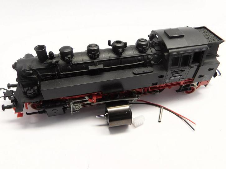 micromotor HP010G motor ombouwset Piko (Gützold) BR 86, BN, Hobby en Vrije tijd, Modeltreinen | H0, Gelijkstroom, Overige typen