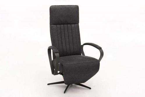 Relaxfauteuil Heukelum - relaxfauteuils - Antraciet, Huis en Inrichting, Stoelen, Grijs, Nieuw, Stof