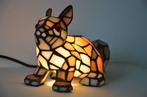 Tafellamp - Tiffany-stijl eekhoornlamp - Glas, Lood, Antiek en Kunst