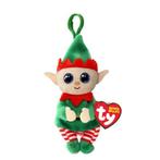 TY Beanie Boo's Clip Christmas Elf Green Belly 7 cm, Nieuw, Verzenden