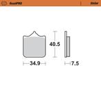 KTM 690 SMC MOTO MASTER  Remblokken voor 405501 SINTER, Ophalen of Verzenden, Nieuw