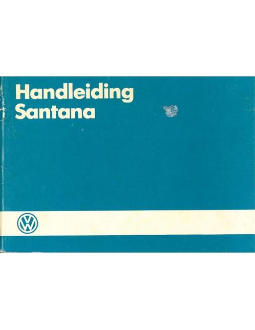 1984 VOLKSWAGEN SANTANA INSTRUCTIEBOEKJE NEDERLANDS, Auto diversen, Handleidingen en Instructieboekjes